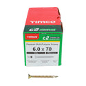 TIMCO C2 Strong-Fix Multi-Purpose Premium Countersunk Gold Woodscrews