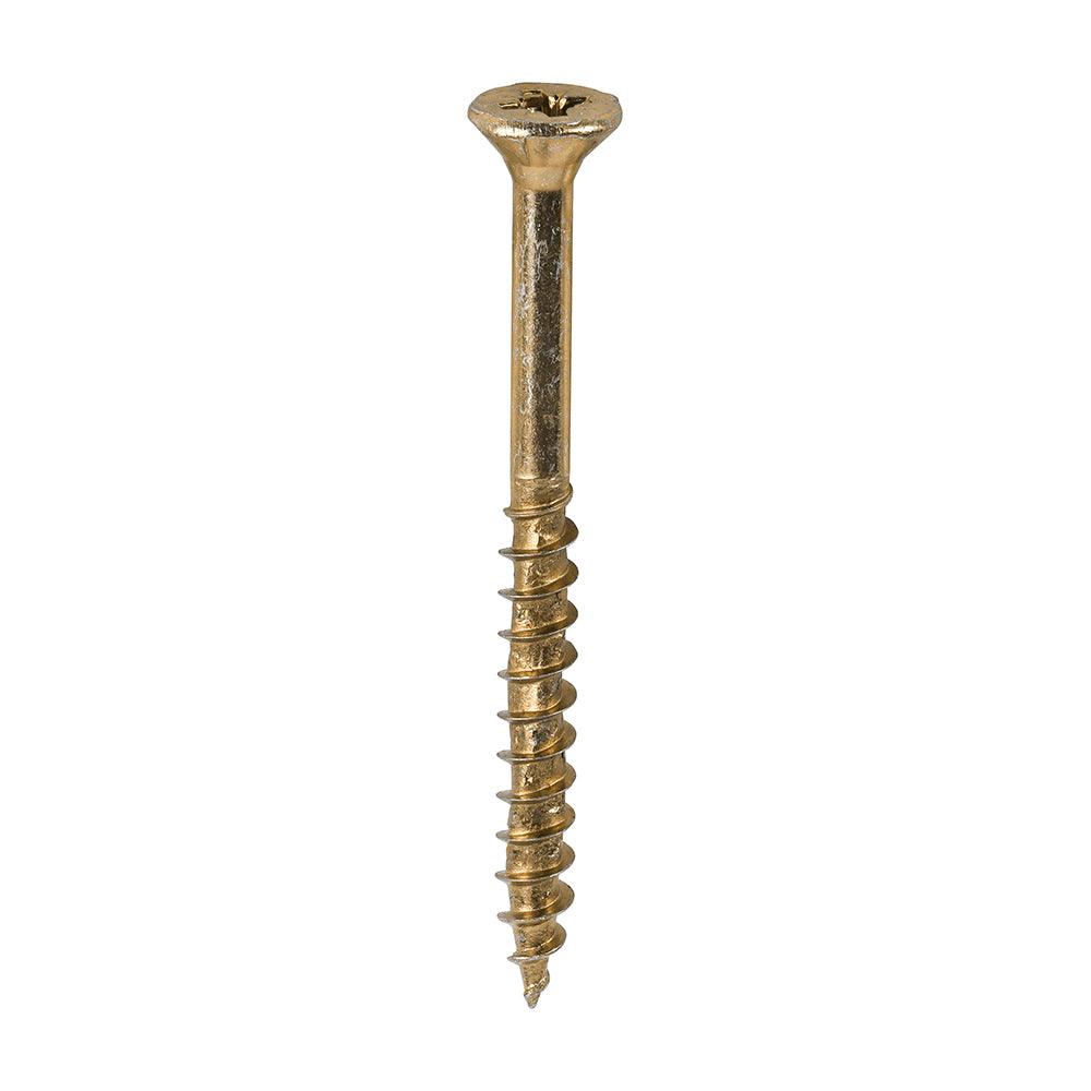 TIMCO Velocity Premium Multi-Use Countersunk Gold Woodscrews