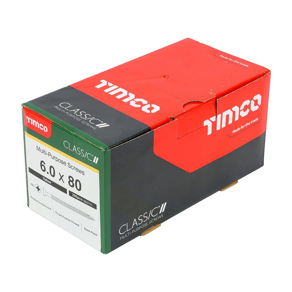 TIMCO Classic Multi-Purpose Countersunk Gold Woodscrews