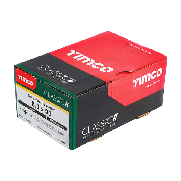 TIMCO Classic Multi-Purpose Countersunk Gold Woodscrews