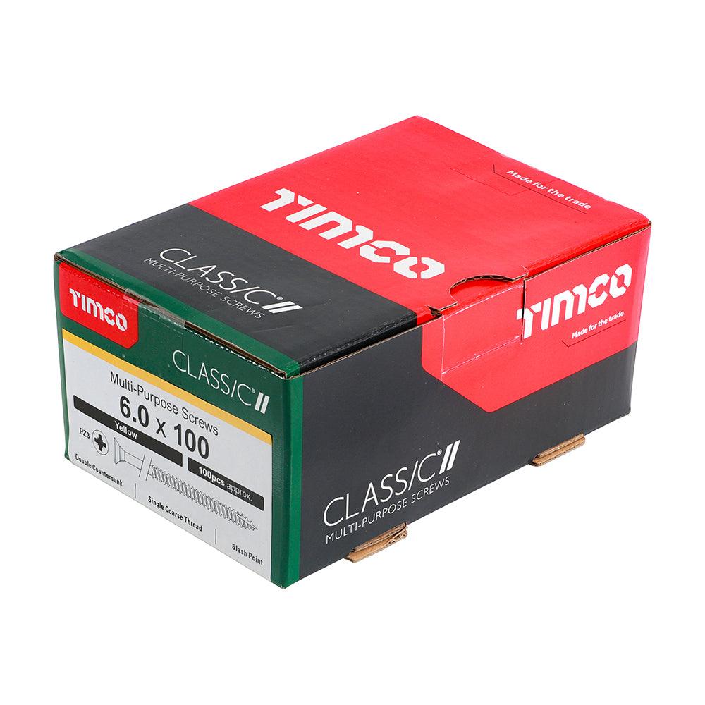 TIMCO Classic Multi-Purpose Countersunk Gold Woodscrews