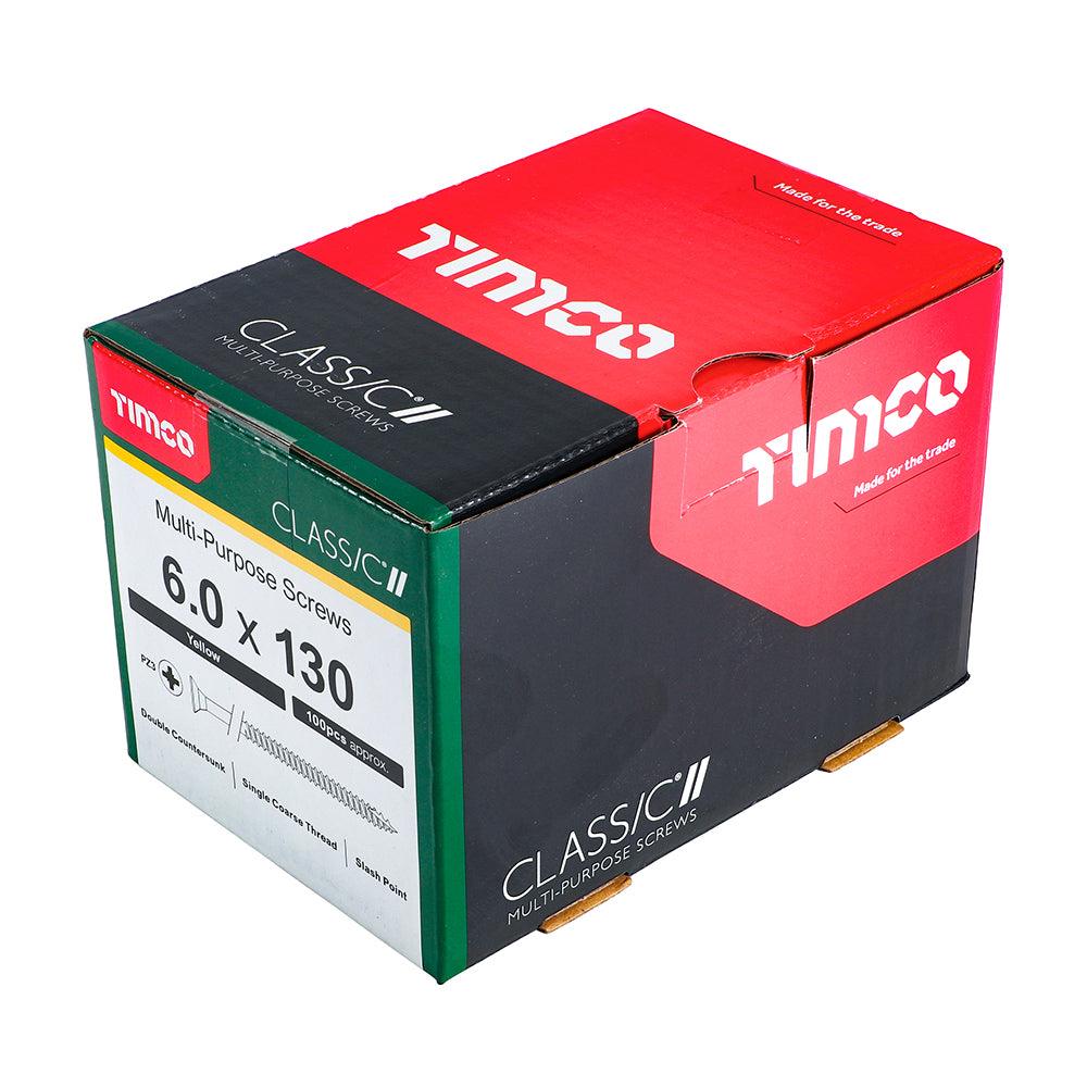 TIMCO Classic Multi-Purpose Countersunk Gold Woodscrews