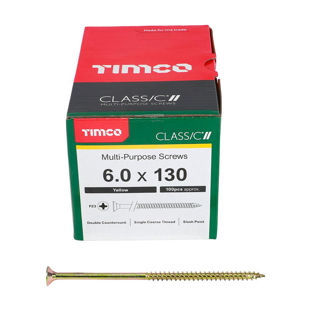 TIMCO Classic Multi-Purpose Countersunk Gold Woodscrews