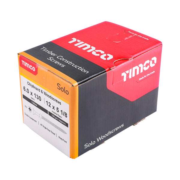 TIMCO Solo Countersunk Gold Woodscrews