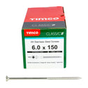 TIMCO Classic Multi-Purpose Countersunk A4 Stainless Steel Woodcrews