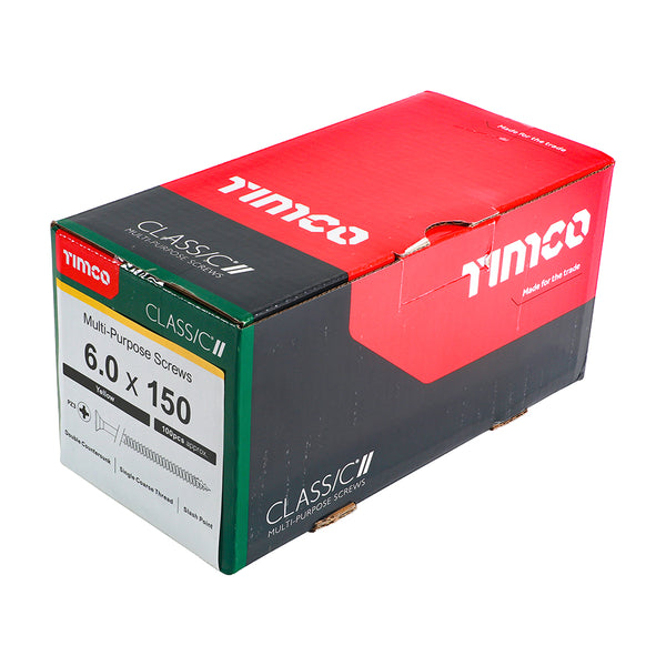 TIMCO Classic Multi-Purpose Countersunk Gold Woodscrews