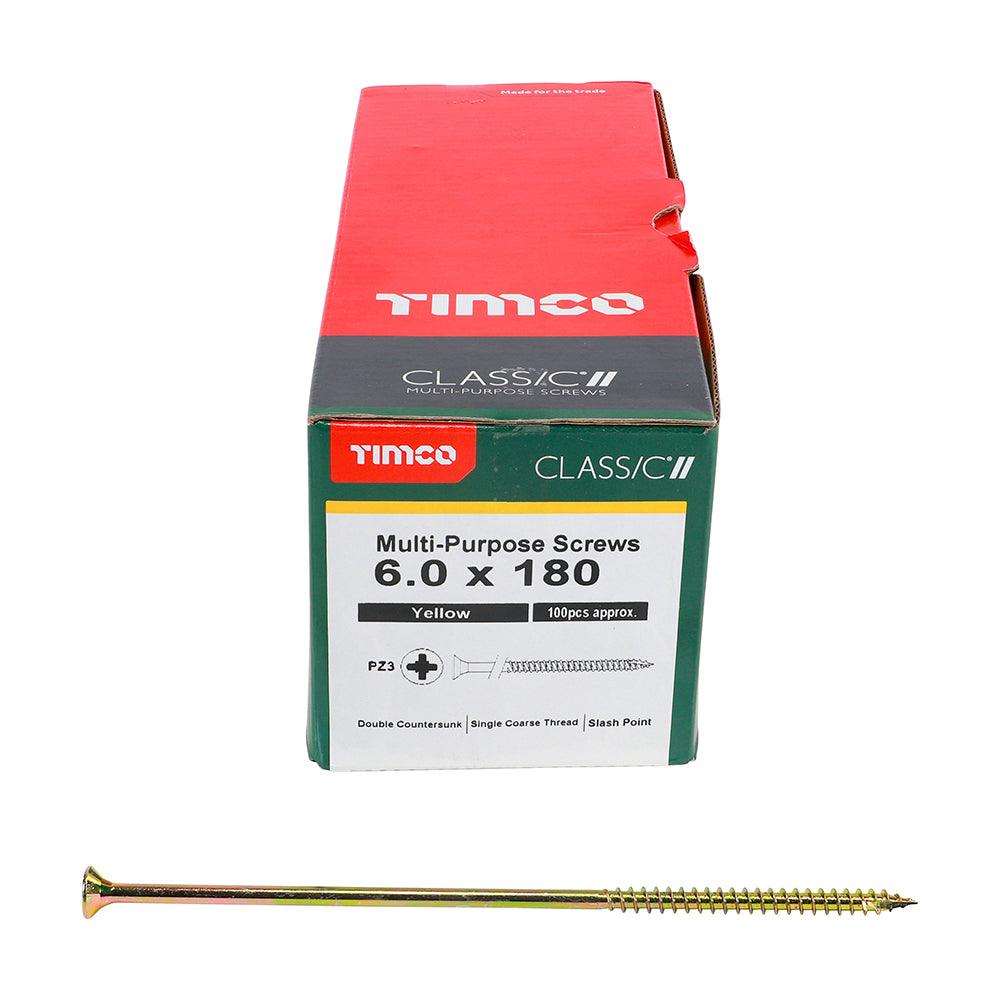 TIMCO Classic Multi-Purpose Countersunk Gold Woodscrews