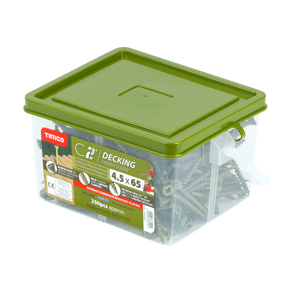 TIMCO C2 Deck-Fix Premium Countersunk Green Decking Screws