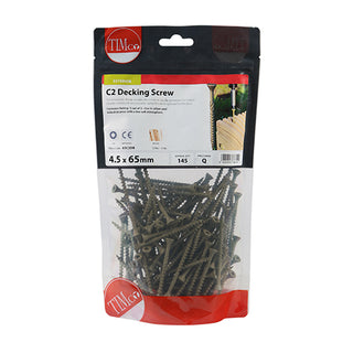 TIMCO C2 Deck-Fix Premium Countersunk Green Decking Screws