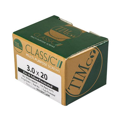 TIMCO Classic Multi-Purpose Reduced Head Countersunk Gold Piano Hinge Woodscrews