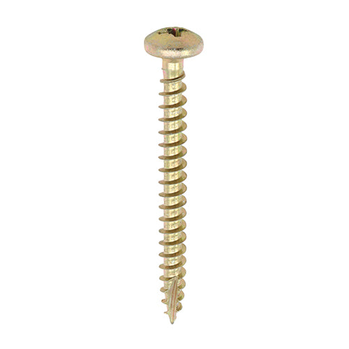 TIMCO Classic Multi-Purpose Pan Head Gold Woodscrews