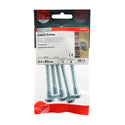 TIMCO Coach Screws Hex Head Silver