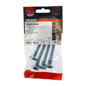 TIMCO Coach Screws Hex Head Silver