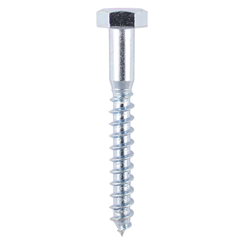 TIMCO Coach Screws Hex Head Silver