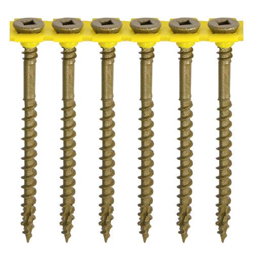 TIMCO Collated C2 Deck-Fix Premium Countersunk Green Decking Screws