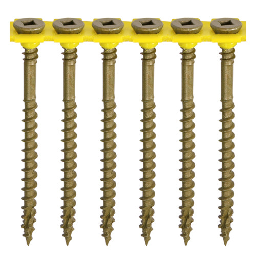 TIMCO Collated C2 Deck-Fix Premium Countersunk Green Decking Screws