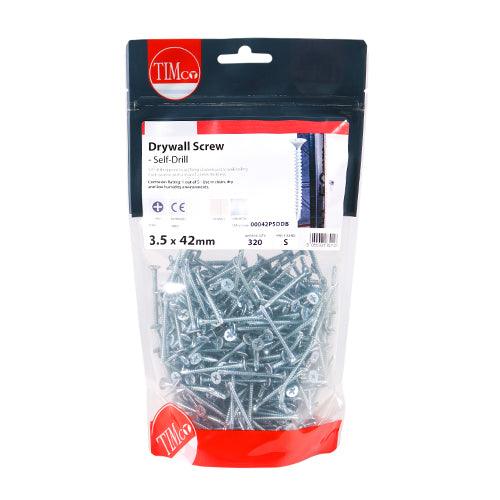 TIMCO Drywall Self-Drilling Bugle Head Silver Screws