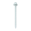 TIMCO Slash Point Sheet Metal to Timber Screws Exterior Silver with EPDM Washer