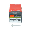 TIMCO Slash Point Sheet Metal to Timber Screws Exterior Silver with EPDM Washer