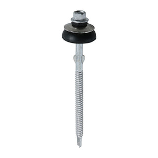 TIMCO Self-Drilling Fiber Cement Board Exterior Silver Screw with BAZ Washer