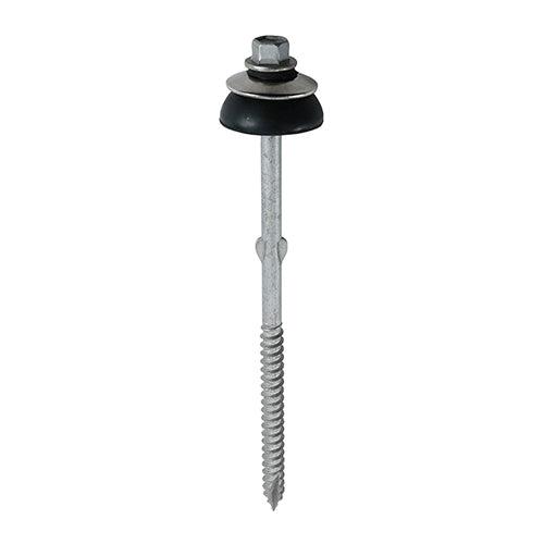 TIMCO Self-Drilling Fiber Cement Board Exterior Silver Screw with BAZ Washer - 0