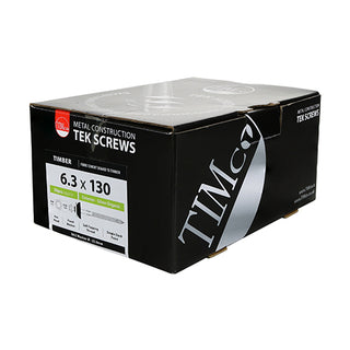 TIMCO Self-Drilling Fiber Cement Board Exterior Silver Screw with BAZ Washer