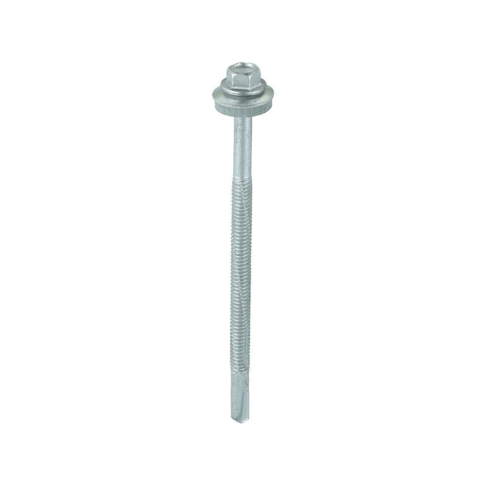 TIMCO Self-Drilling Heavy Section Screws Exterior Silver with EPDM Washer