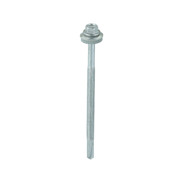 TIMCO Self-Drilling Heavy Section Screws Exterior Silver with EPDM Washer