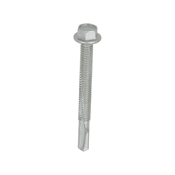 TIMCO Self-Drilling Heavy Section Screws Exterior Silver with EPDM Washer