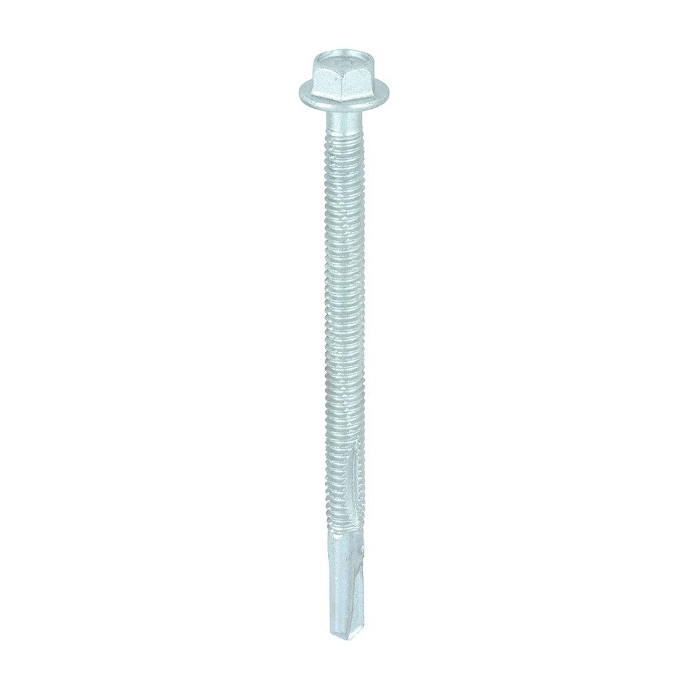 TIMCO Self-Drilling Heavy Section Screws Exterior Silver with EPDM Washer