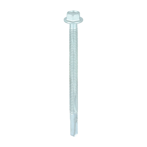 TIMCO Self-Drilling Heavy Section Screws Exterior Silver with EPDM Washer