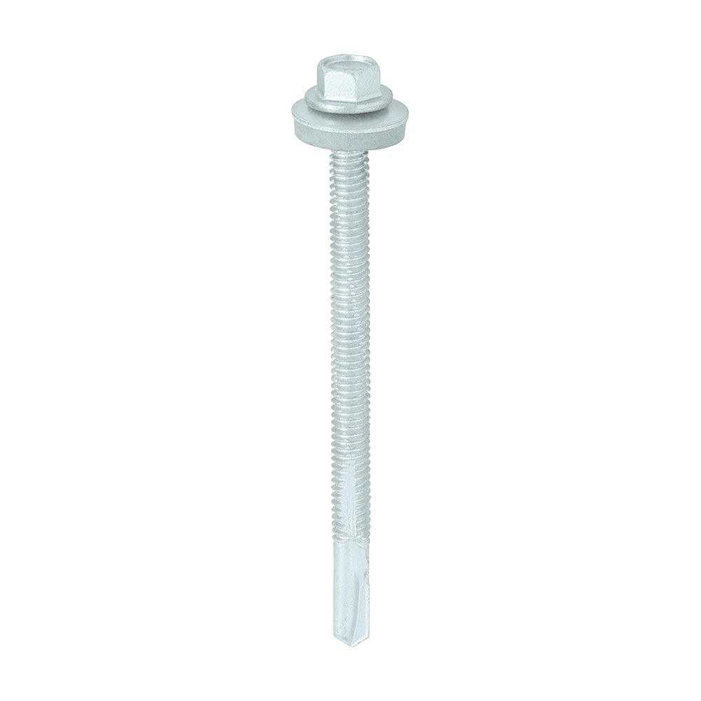 TIMCO Self-Drilling Heavy Section Screws Exterior Silver with EPDM Washer