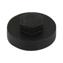 TIMCO Hex Head Cover Caps Black