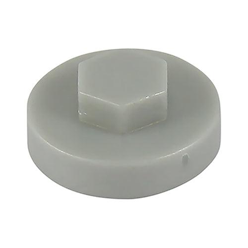 TIMCO Hex Head Cover Caps White - 0