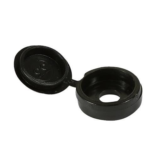 TIMCO Hinged Screw Caps Large Black - 0