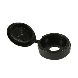 TIMCO Hinged Screw Caps Large Black