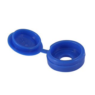 TIMCO Hinged Screw Caps Small Blue