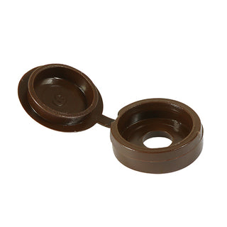 TIMCO Hinged Screw Caps Large Brown