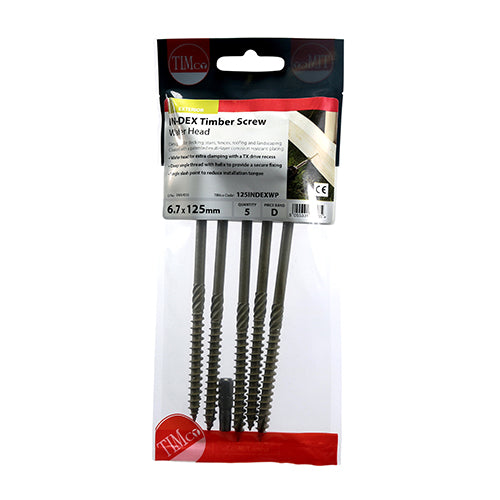 TIMCO Wafer Head Exterior Green Timber Screws