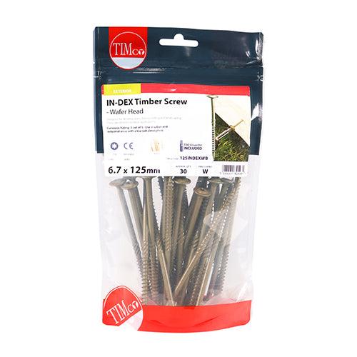 TIMCO Wafer Head Exterior Green Timber Screws