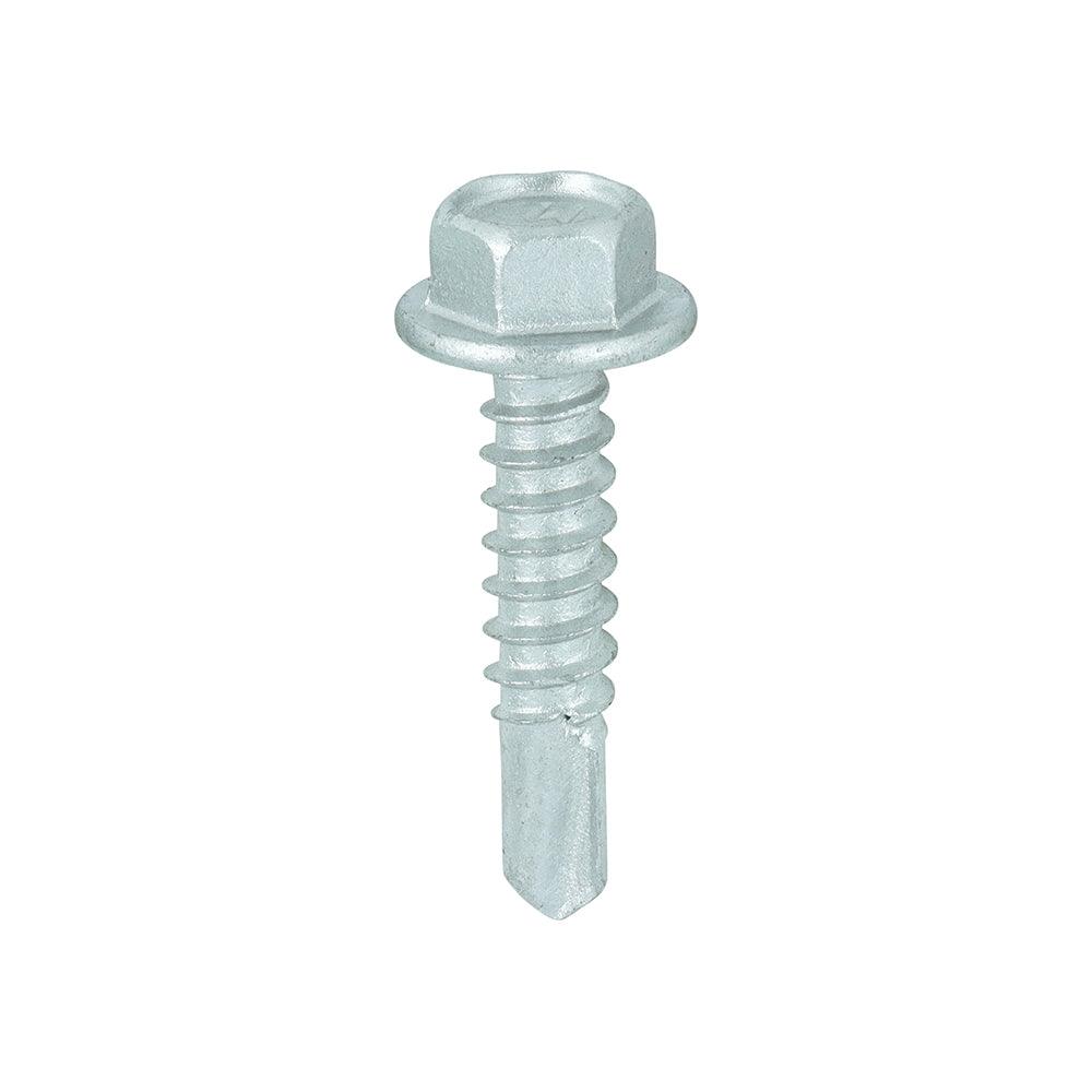 TIMCO Self-Drilling Light Section Screws Exterior Silver