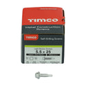 TIMCO Self-Drilling Light Section Screws Exterior Silver