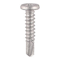 TIMCO Self-Drilling Metal Framing Low Profile Pancake Head Exterior Silver Screws