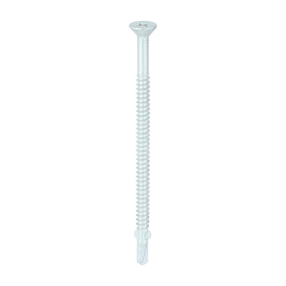 TIMCO Self-Drilling Wing-Tip Steel to Timber Light Section Exterior Silver Screws