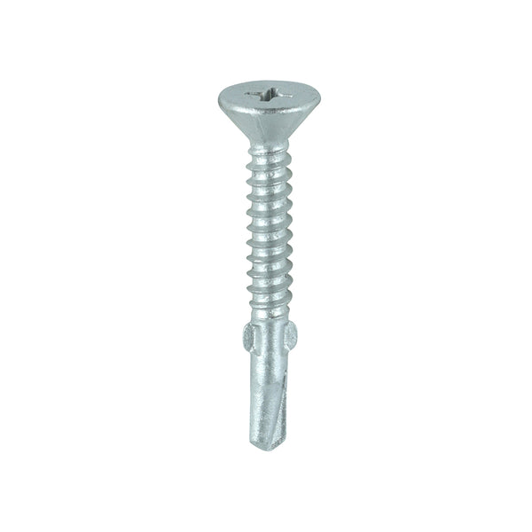 TIMCO Self-Drilling Wing-Tip Steel to Timber Light Section Exterior Silver Screws