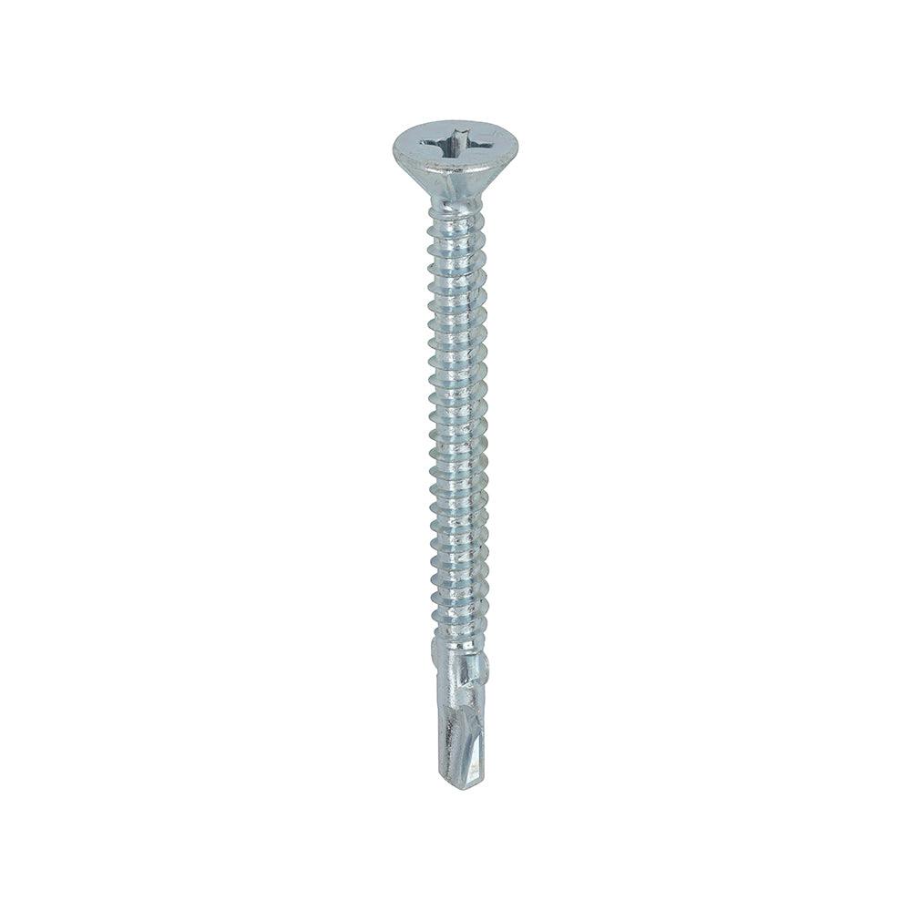 TIMCO Self-Drilling Wing-Tip Steel to Timber Light Section Silver Screws - 0