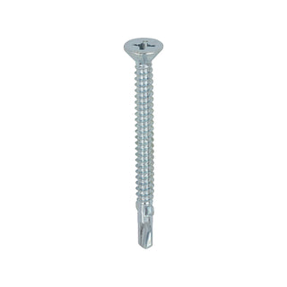 TIMCO Self-Drilling Wing-Tip Steel to Timber Light Section Silver Screws