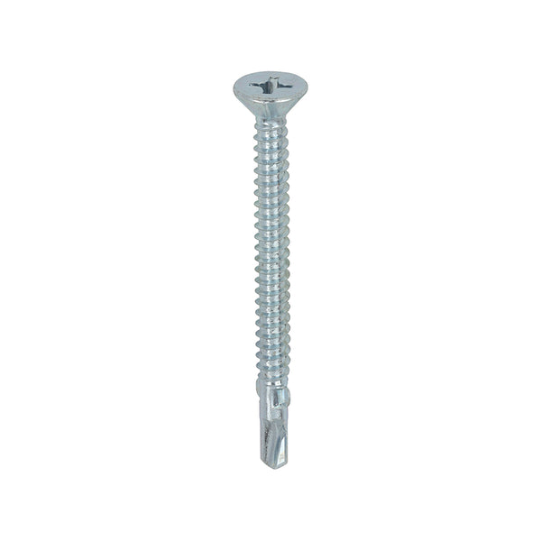 TIMCO Self-Drilling Wing-Tip Steel to Timber Light Section Silver Screws