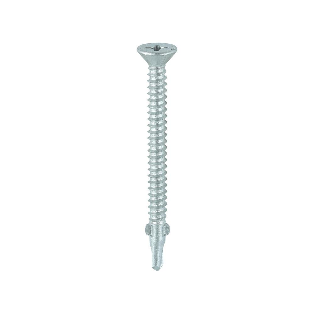 TIMCO Self-Drilling Wing-Tip Steel to Timber Light Section Exterior Silver Screws