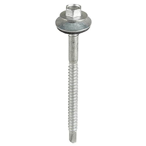 TIMCO Self-Drilling Light Section Composite Panel A2 Stainless Steel Bi-Metal Screws with EPDM Washer